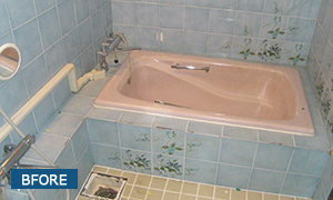 給湯設備工事と浴室のリフォーム